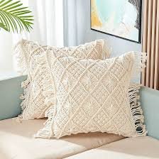 Macrame Cushion Cover